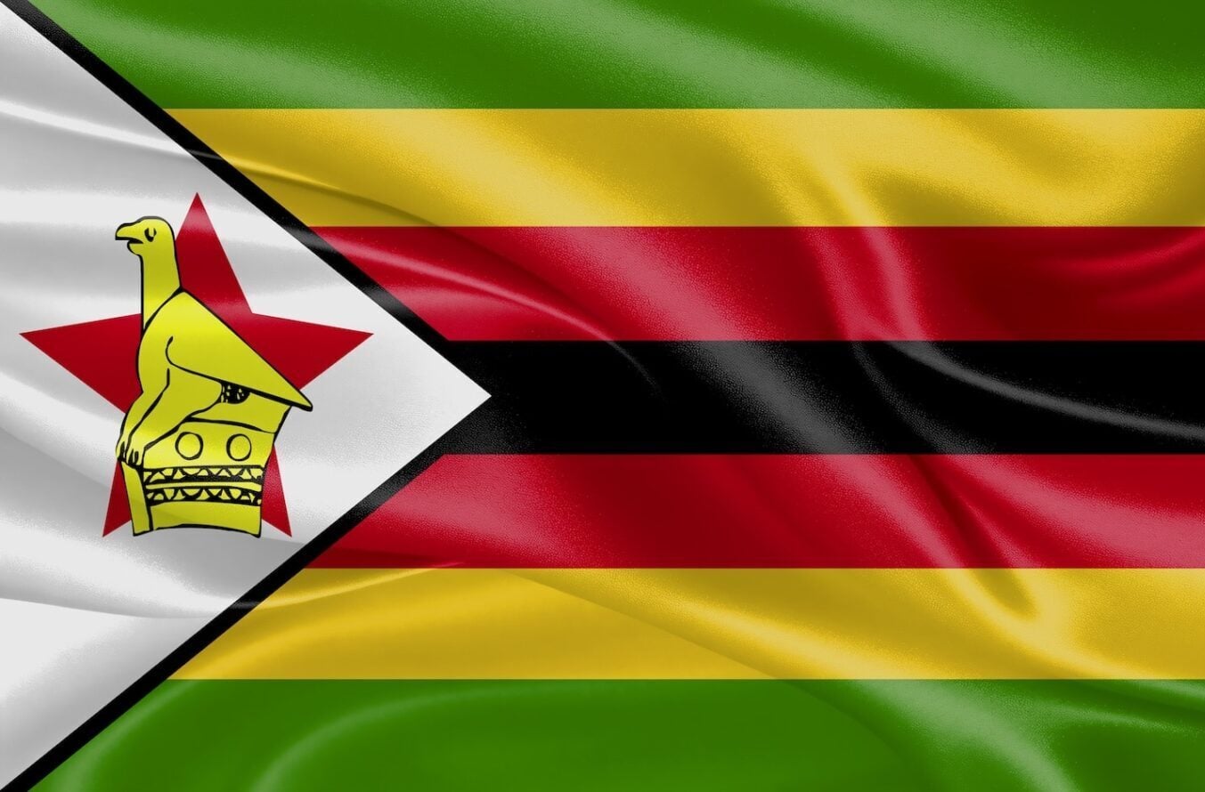 The flag of zimbabwe to show can I invest in UK property from zimbabwe